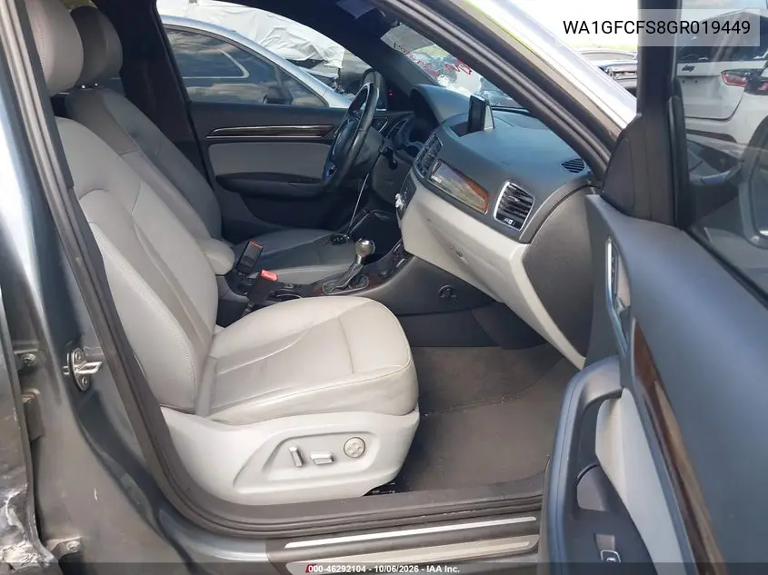 2016 AUDI Q3 VIN WA1GFCFS8GR019449 — фото 5
