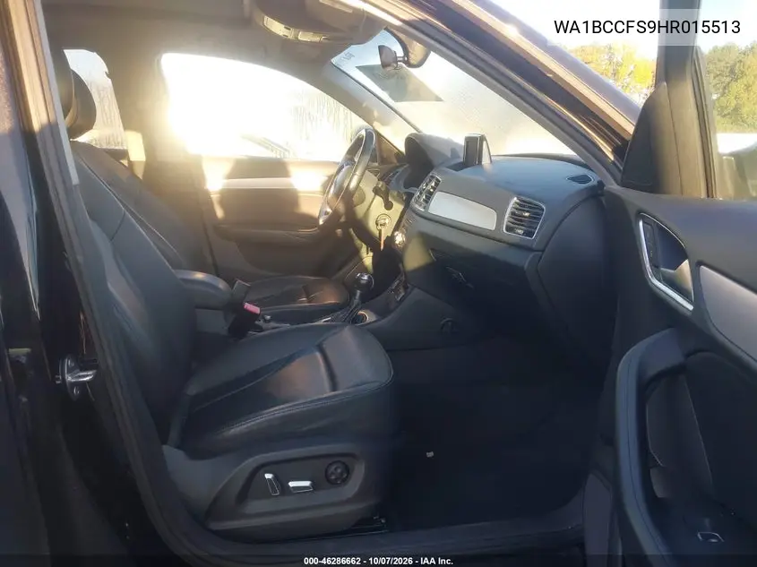2017 AUDI Q3 VIN WA1BCCFS9HR015513 — фото 5