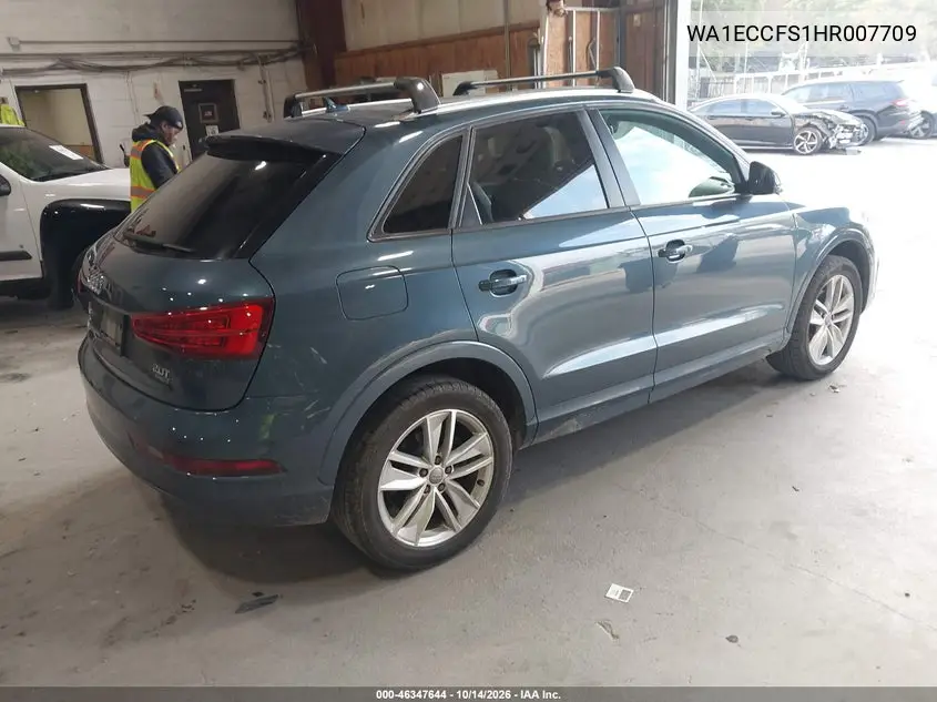 2017 AUDI Q3 VIN WA1ECCFS1HR007709 — фото 4