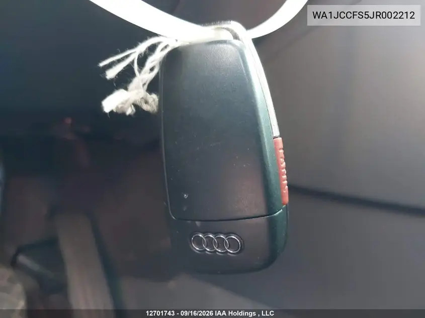 2018 AUDI Q3 VIN WA1JCCFS5JR002212 — фото 11