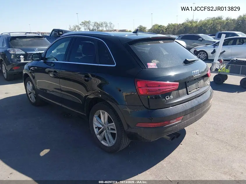 2018 AUDI Q3 VIN WA1JCCFS2JR013829 — фото 3