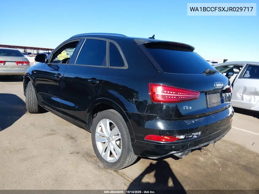 2018 AUDI Q3 VIN WA1BCCFSXJR029717 — фото 3