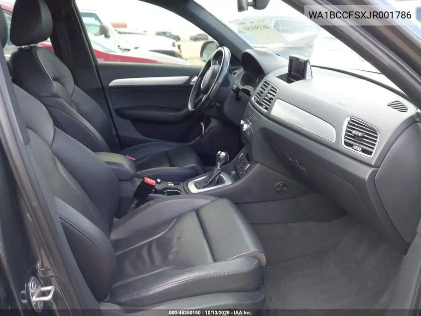 2018 AUDI Q3 VIN WA1BCCFSXJR001786 — фото 5