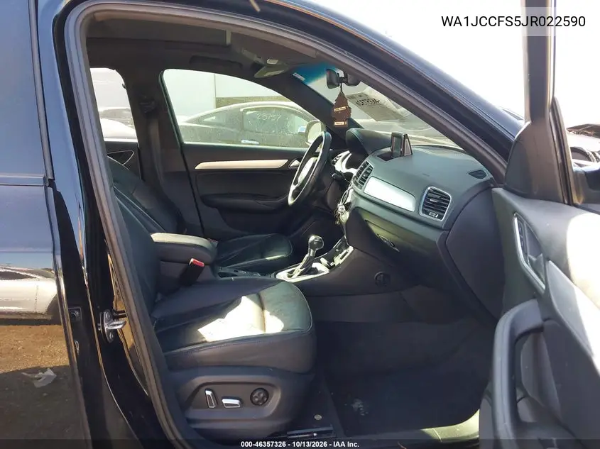 2018 AUDI Q3 VIN WA1JCCFS5JR022590 — фото 5