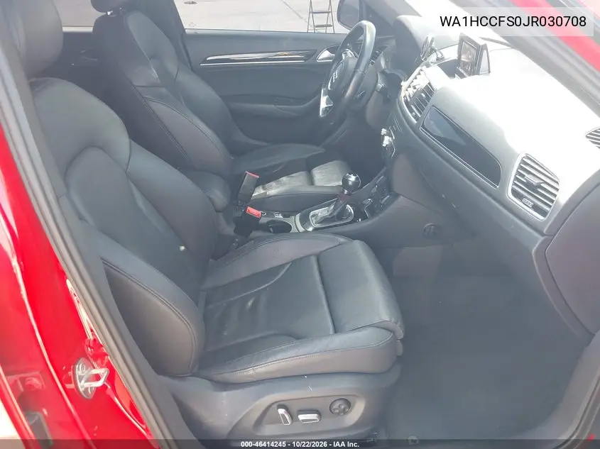 2018 AUDI Q3 VIN WA1HCCFS0JR030708 — фото 5