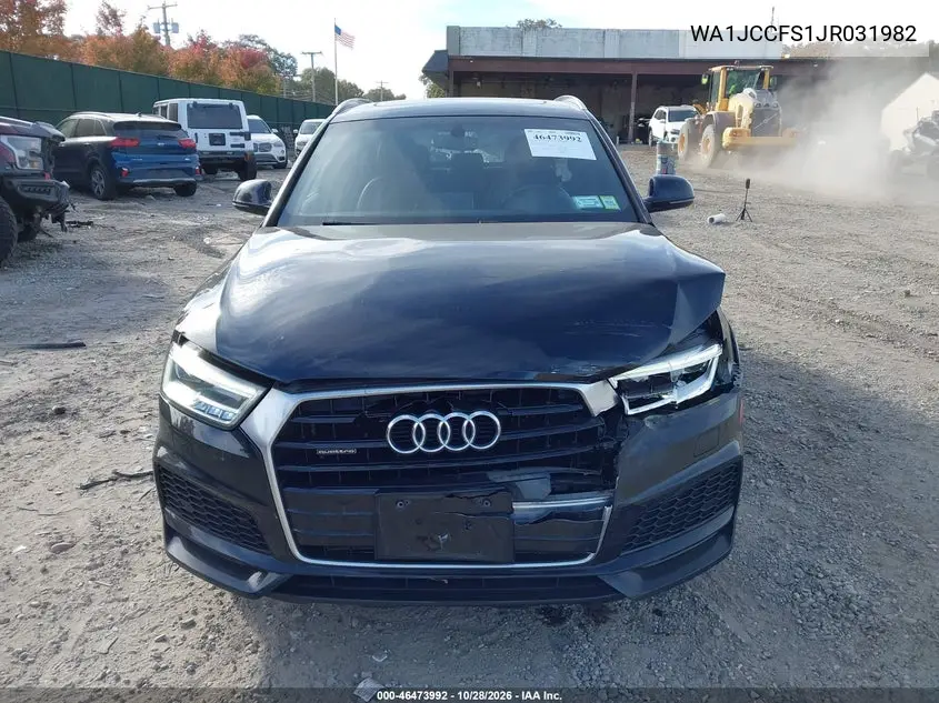 2018 AUDI Q3 VIN WA1JCCFS1JR031982 — фото 13