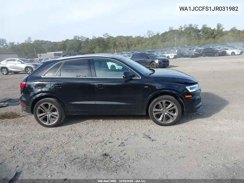 2018 AUDI Q3 VIN WA1JCCFS1JR031982 — фото 14