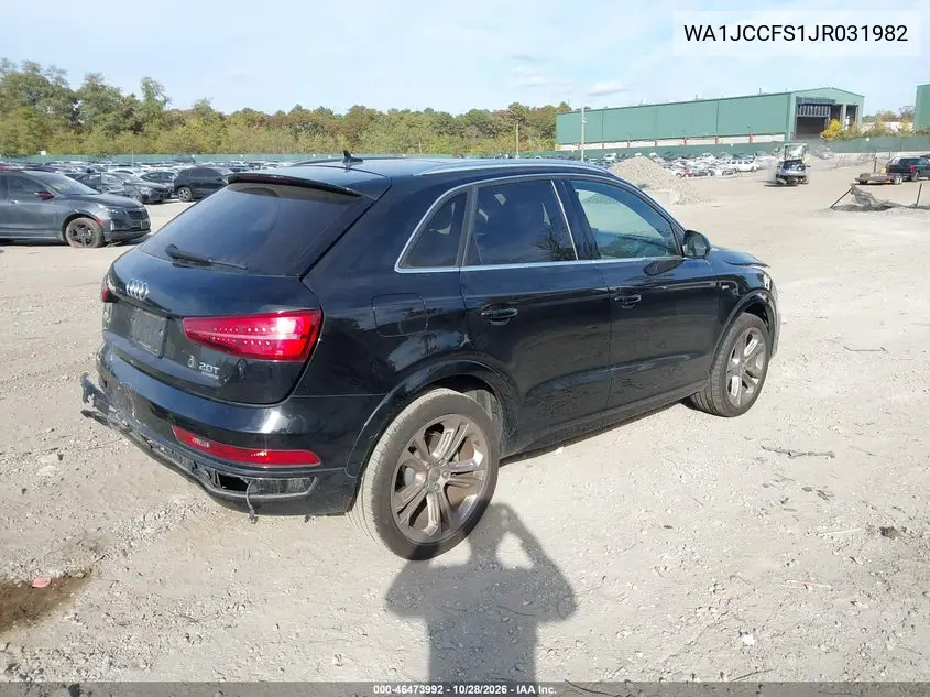 2018 AUDI Q3 VIN WA1JCCFS1JR031982 — фото 4