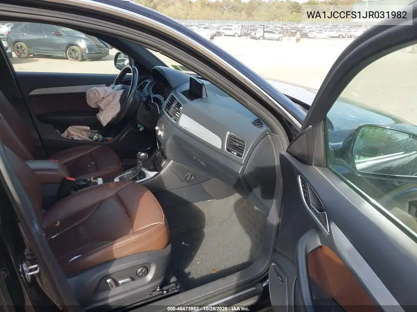 2018 AUDI Q3 VIN WA1JCCFS1JR031982 — фото 5