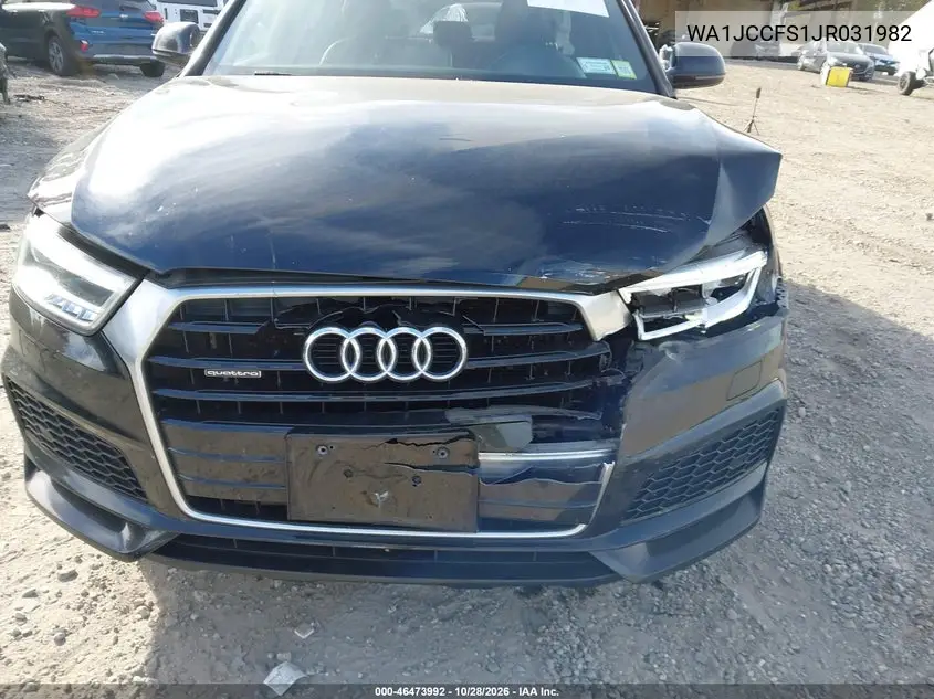 2018 AUDI Q3 VIN WA1JCCFS1JR031982 — фото 6