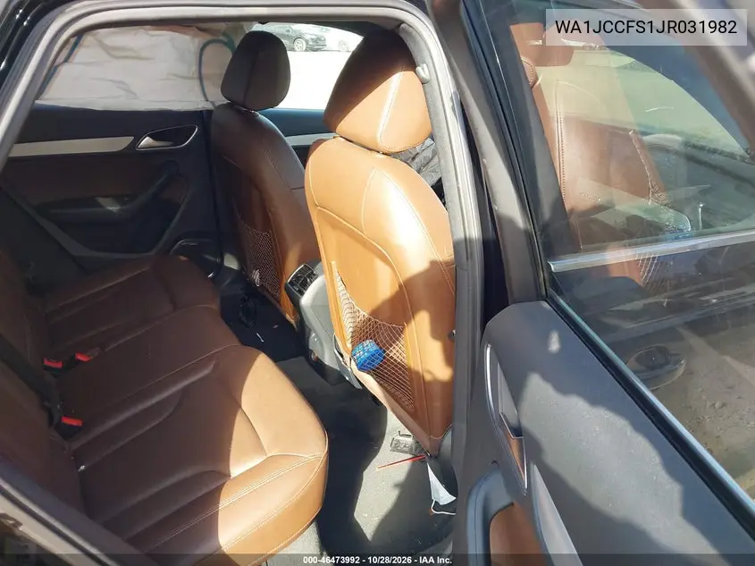 2018 AUDI Q3 VIN WA1JCCFS1JR031982 — фото 8