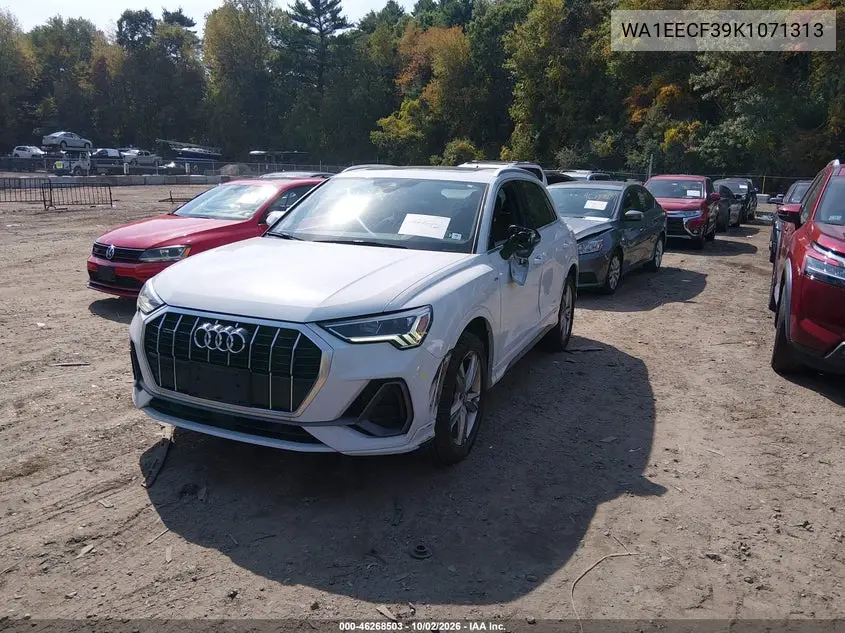 2019 AUDI Q3 VIN WA1EECF39K1071313 — фото 2