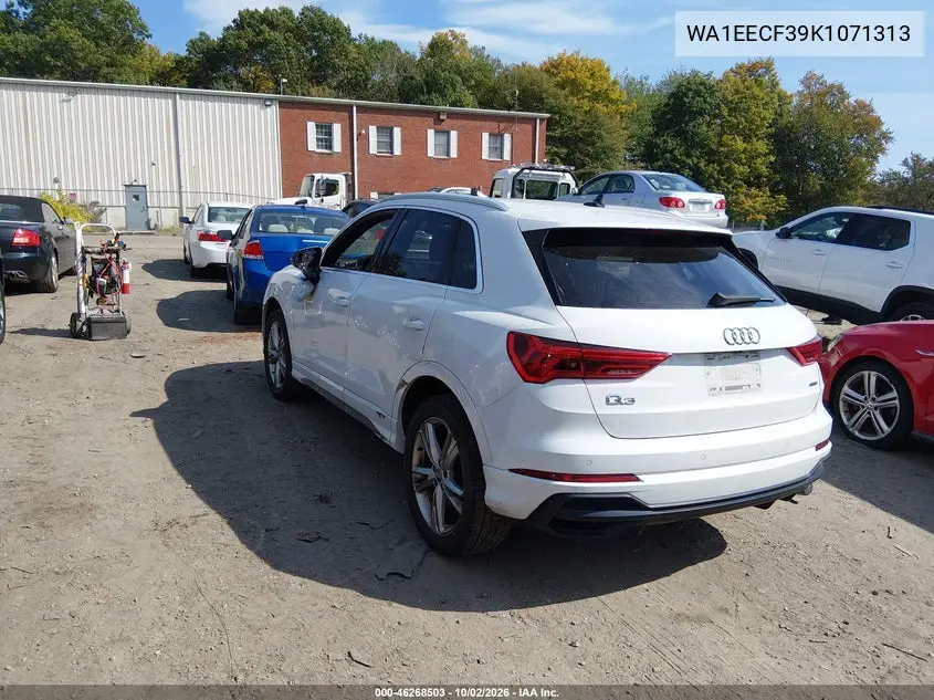 2019 AUDI Q3 VIN WA1EECF39K1071313 — фото 3