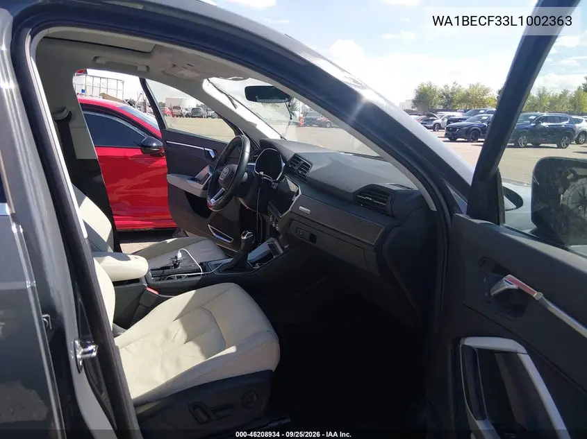 2020 AUDI Q3 VIN WA1BECF33L1002363 — фото 5