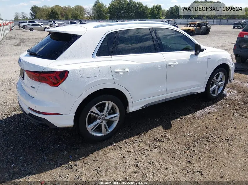 2020 AUDI Q3 VIN WA1DECF3XL1089624 — фото 4