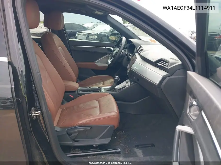 2020 AUDI Q3 VIN WA1AECF34L1114911 — фото 5