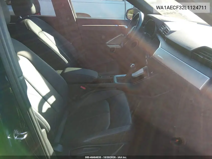 AUDI Q3 2020, VIN WA1AECF32L1124711
