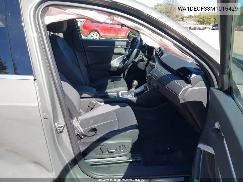2021 AUDI Q3 VIN WA1DECF33M1015429 — фото 5
