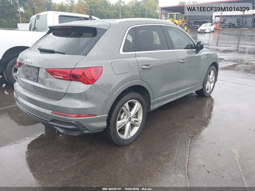 2021 AUDI Q3 VIN WA1EECF39M1016329 — фото 4