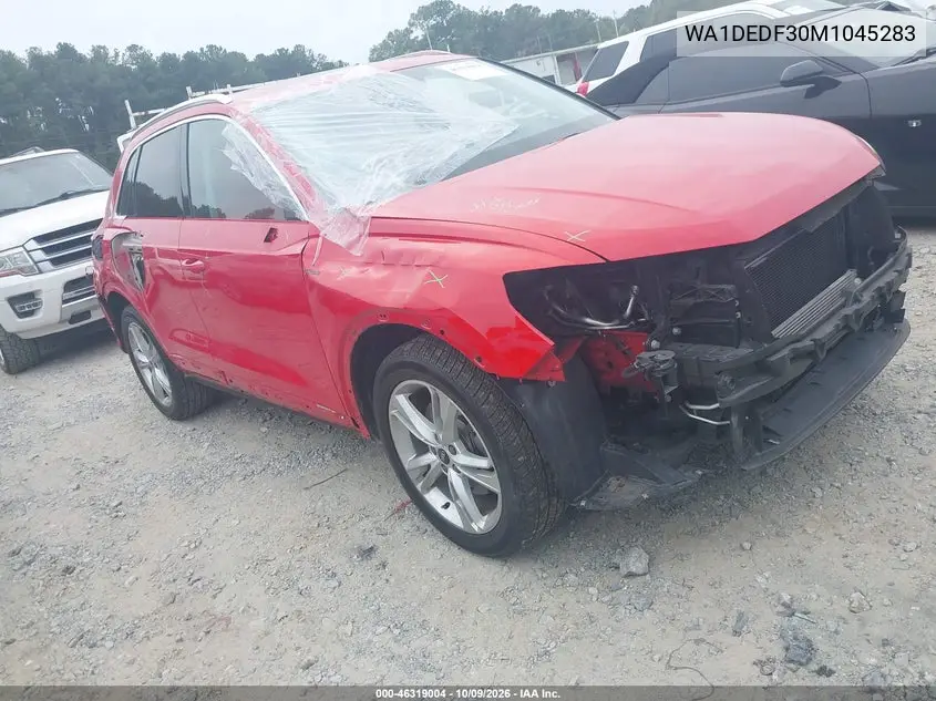 AUDI Q3 2021, VIN WA1DEDF30M1045283
