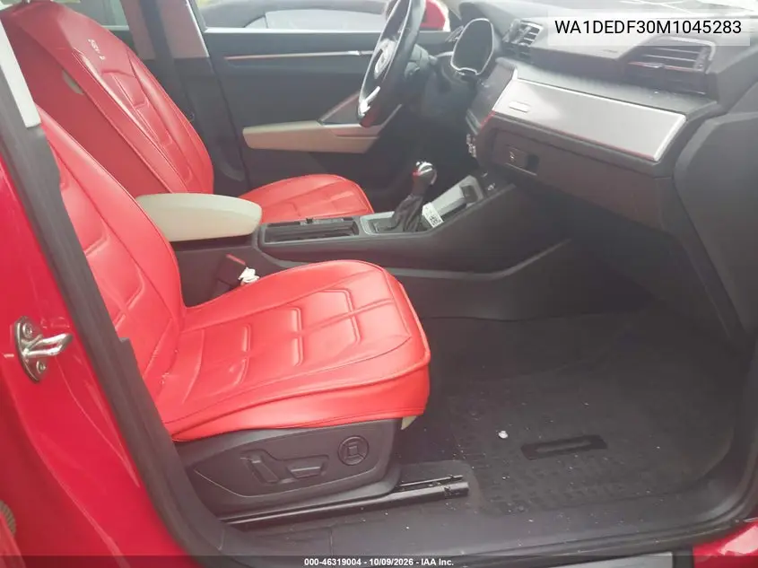 2021 AUDI Q3 VIN WA1DEDF30M1045283 — фото 5