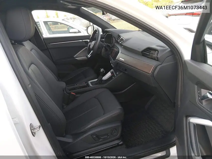 2021 AUDI Q3 VIN WA1EECF36M1073443 — фото 5