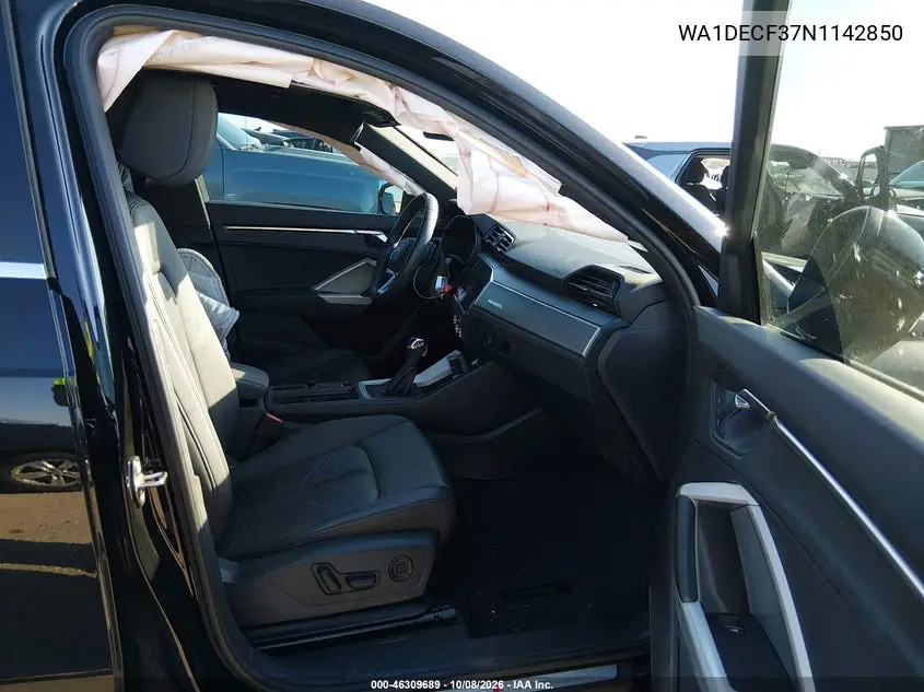 2022 AUDI Q3 VIN WA1DECF37N1142850 — фото 5