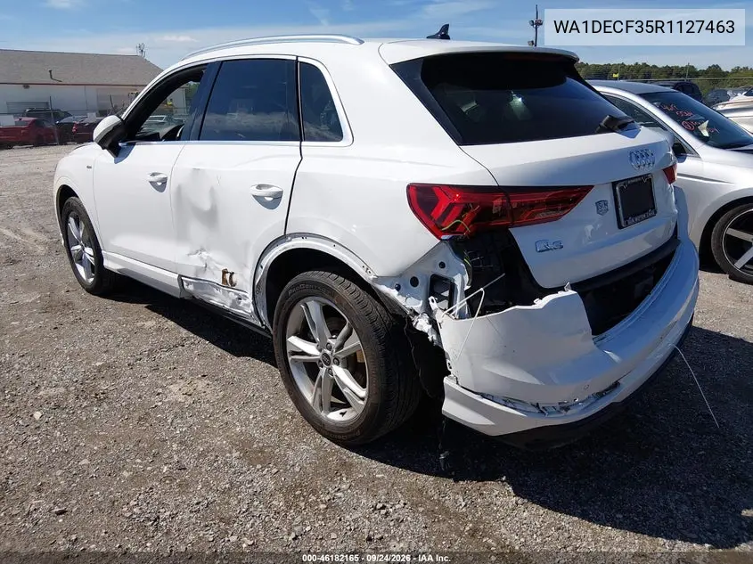 2024 AUDI Q3 VIN WA1DECF35R1127463 — фото 3