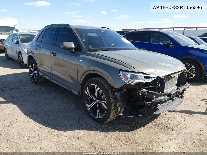 AUDI Q3 2024, VIN WA1EECF32R1056596