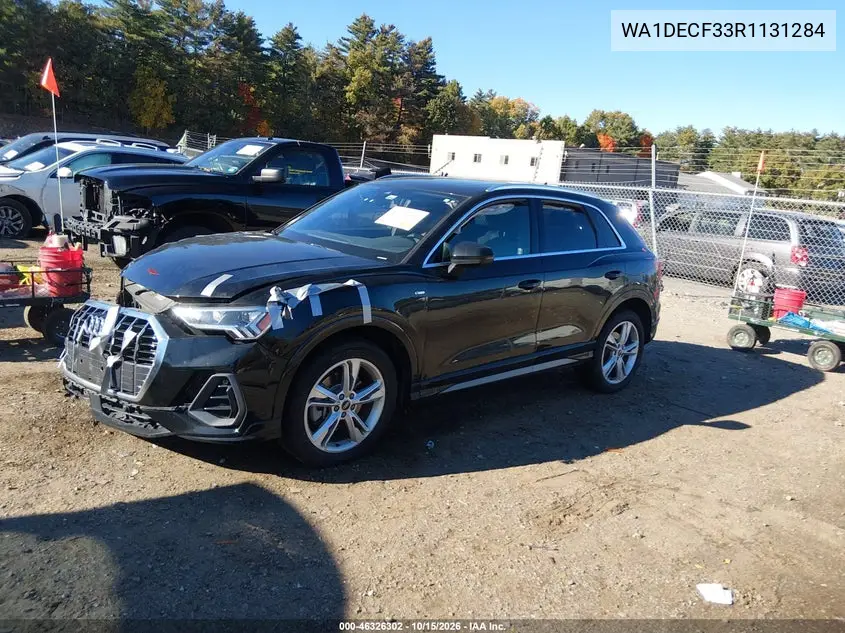 2024 AUDI Q3 VIN WA1DECF33R1131284 — фото 2