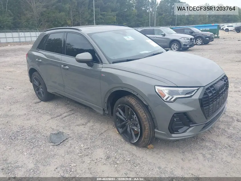 AUDI Q3 2024, VIN WA1DECF35R1203764