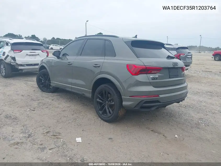 2024 AUDI Q3 VIN WA1DECF35R1203764 — фото 3