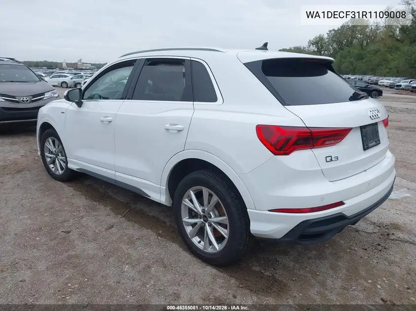 2024 AUDI Q3 VIN WA1DECF31R1109008 — фото 3