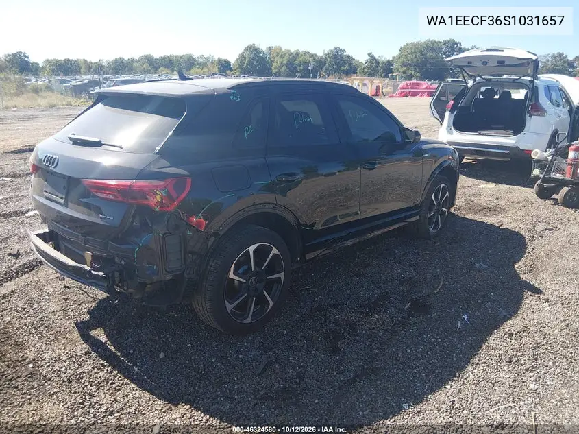 2025 AUDI Q3 VIN WA1EECF36S1031657 — фото 4