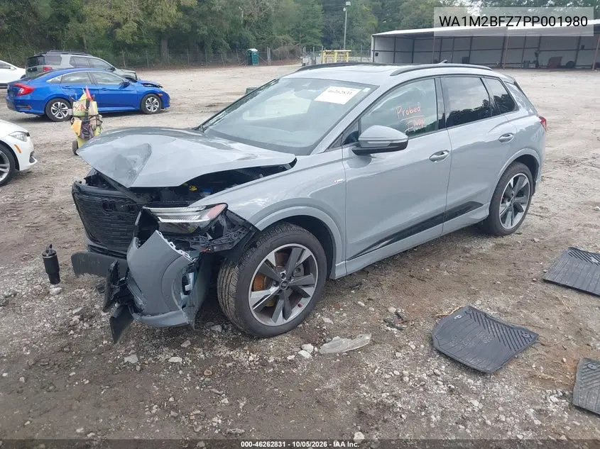 2023 AUDI Q4 E-TRON VIN WA1M2BFZ7PP001980 — фото 2