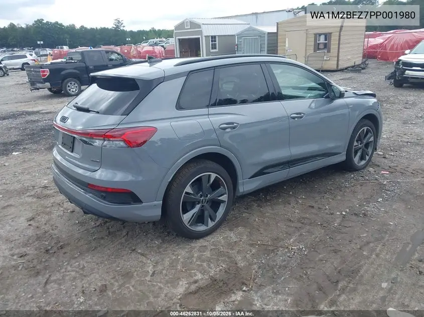 2023 AUDI Q4 E-TRON VIN WA1M2BFZ7PP001980 — фото 4