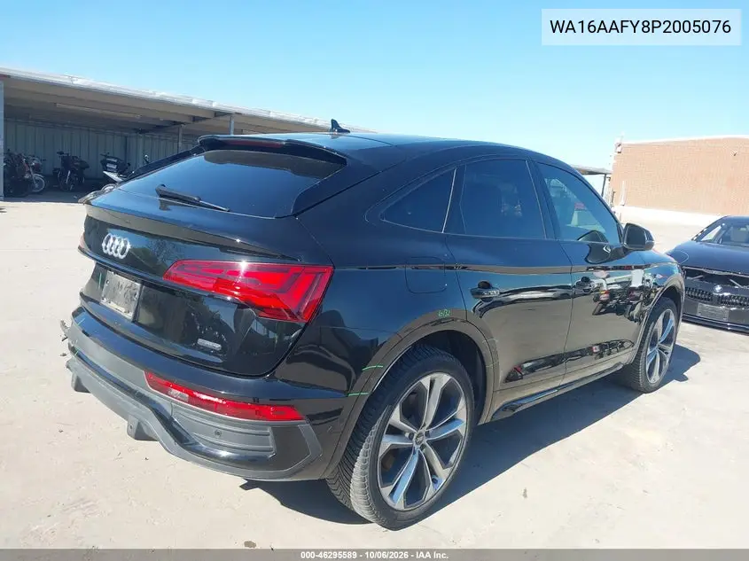 2023 AUDI Q5 SPORTBACK VIN WA16AAFY8P2005076 — фото 4