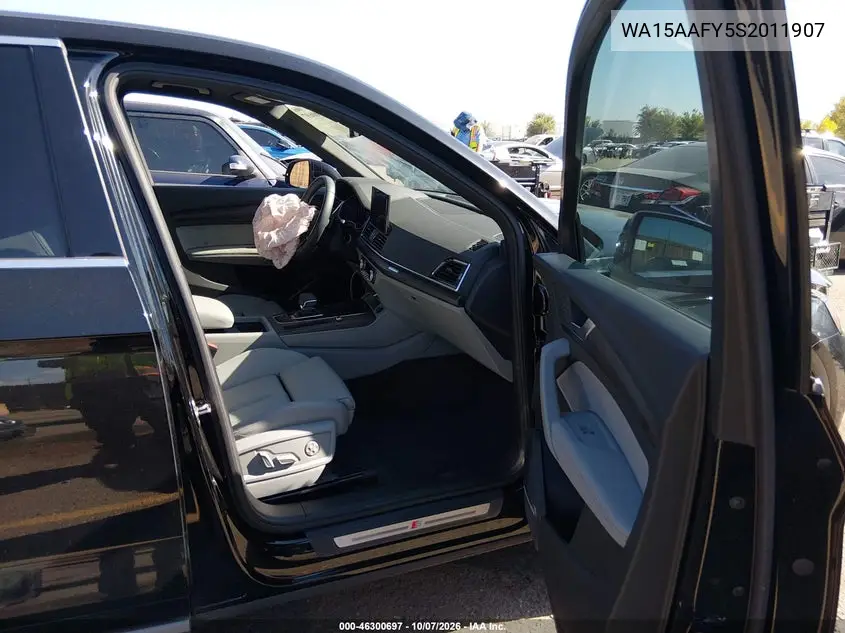 2025 AUDI Q5 SPORTBACK VIN WA15AAFY5S2011907 — фото 5