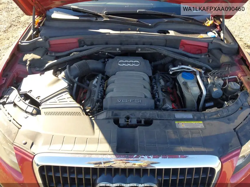 2010 AUDI Q5 VIN WA1LKAFPXAA090460 — фото 10