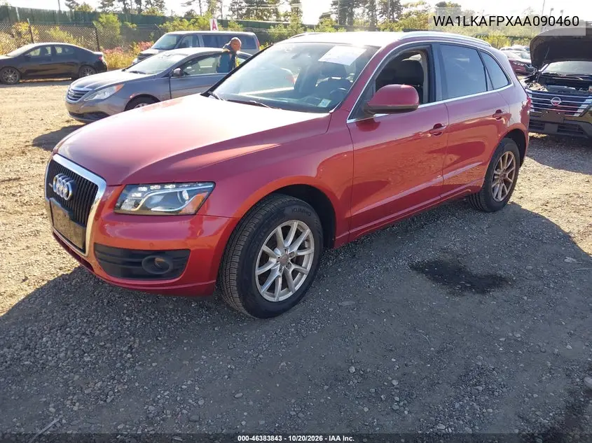2010 AUDI Q5 VIN WA1LKAFPXAA090460 — фото 2