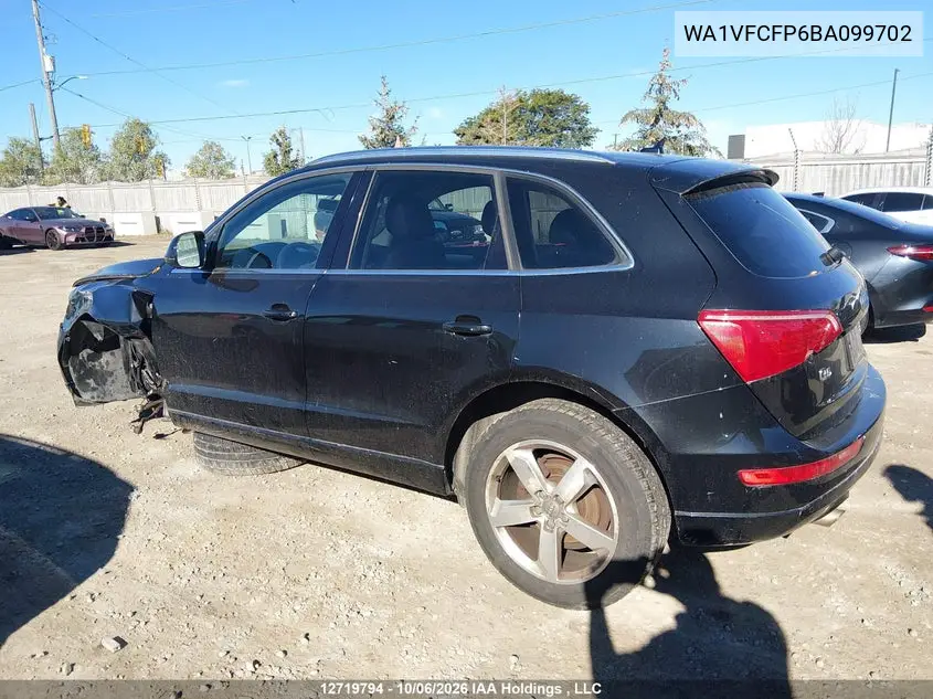 2011 AUDI Q5 VIN WA1VFCFP6BA099702 — фото 14