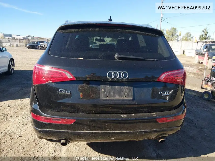 2011 AUDI Q5 VIN WA1VFCFP6BA099702 — фото 16