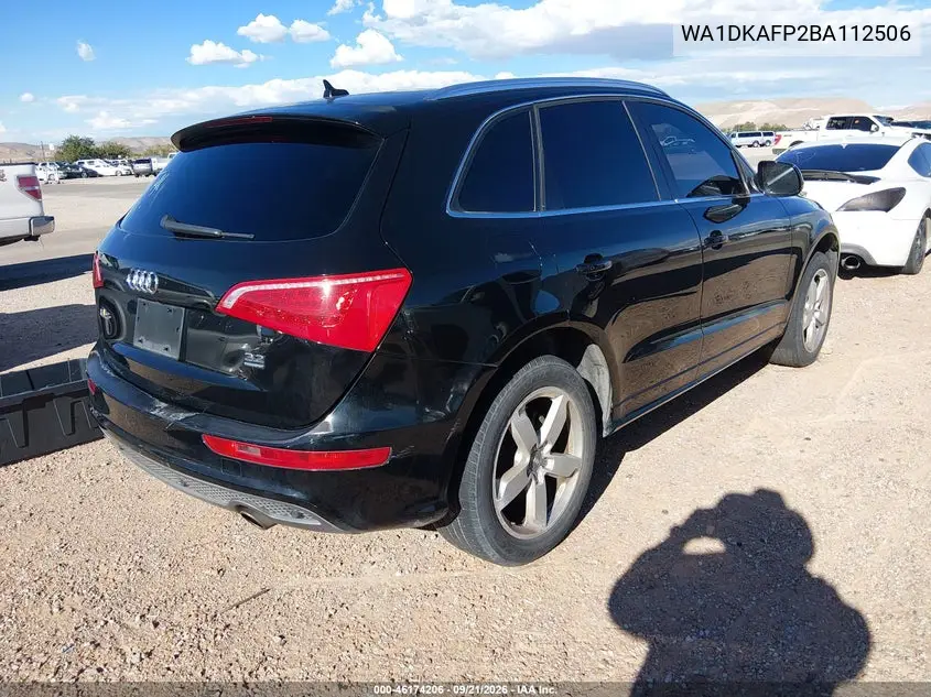2011 AUDI Q5 VIN WA1DKAFP2BA112506 — фото 4