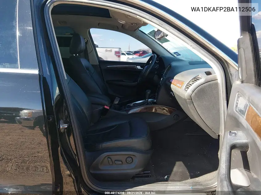 2011 AUDI Q5 VIN WA1DKAFP2BA112506 — фото 5