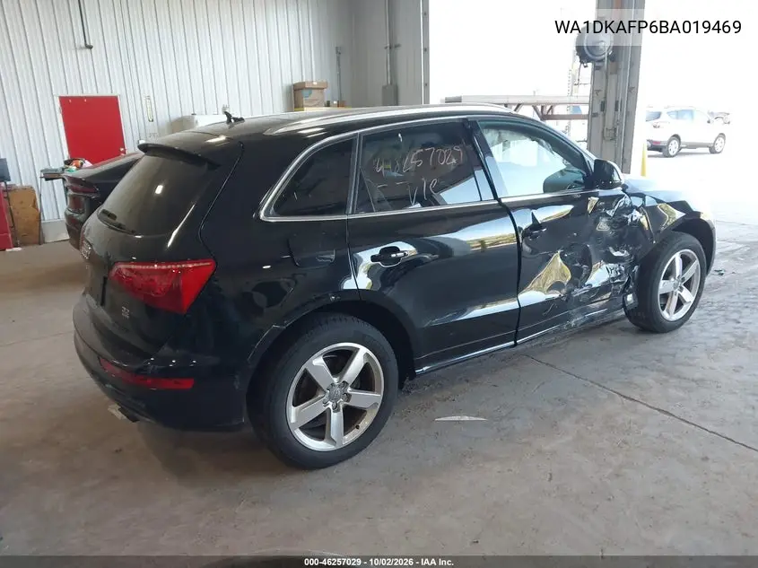 2011 AUDI Q5 VIN WA1DKAFP6BA019469 — фото 4