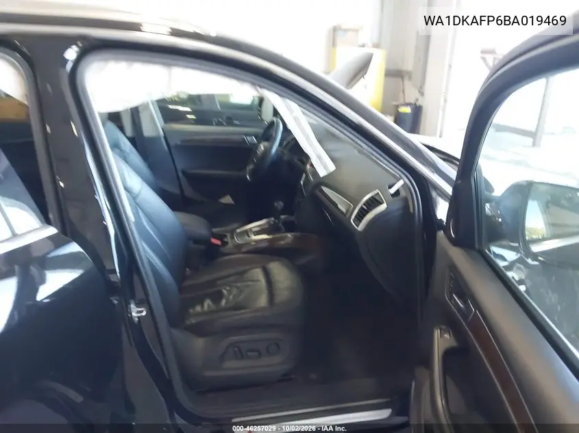 2011 AUDI Q5 VIN WA1DKAFP6BA019469 — фото 5