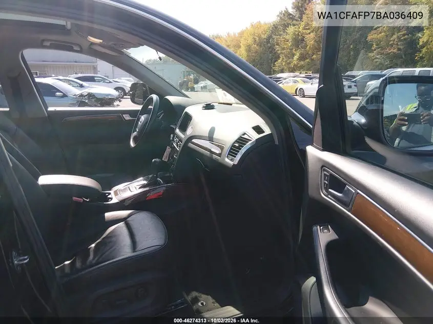 2011 AUDI Q5 VIN WA1CFAFP7BA036409 — фото 5