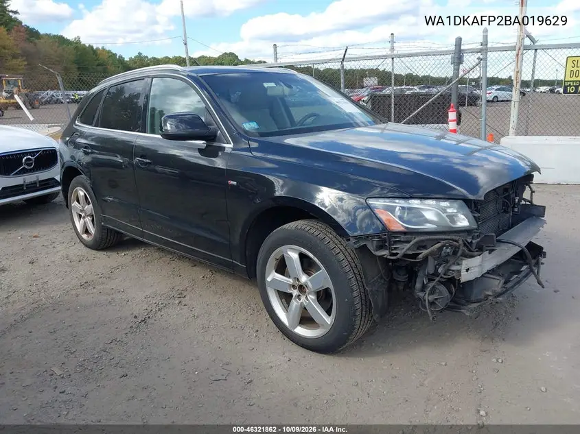 AUDI Q5 2011, VIN WA1DKAFP2BA019629