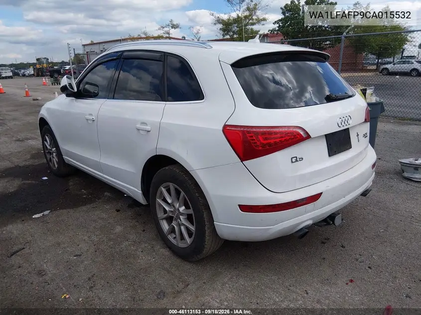 2012 AUDI Q5 VIN WA1LFAFP9CA015532 — фото 3