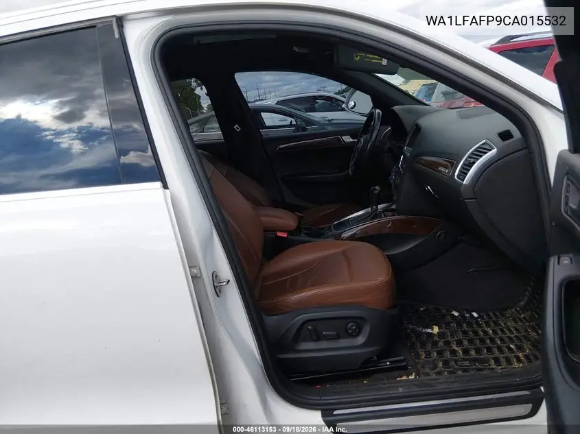 2012 AUDI Q5 VIN WA1LFAFP9CA015532 — фото 5